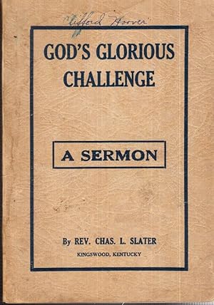 Seller image for God's Glorious Challenge: A Sermon for sale by Hyde Brothers, Booksellers