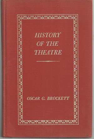 Imagen del vendedor de HISTORY OF THE THEATRE a la venta por Gibson's Books