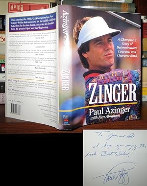Seller image for ZINGER Signed 1st for sale by Rare Book Cellar