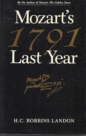 Seller image for 1791 Mozart's Last Year for sale by Newhouse Books