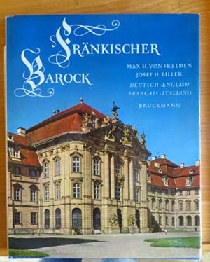 Bild des Verkufers fr Frnkischer Barock = Franconian baroque = Le baroque franconien. Max H. von Freeden ; Josef H. Biller zum Verkauf von Antiquariat Blschke