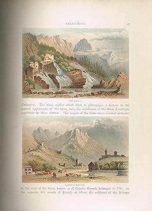 Mountains and Lakes of Switzerland and Italy. Sixty-four Picturesque Views after Drawings taken f...