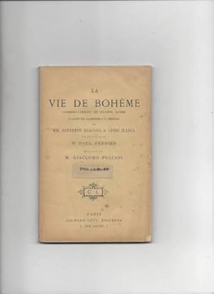 La vie de boheme comedie lyrique en quatre actes