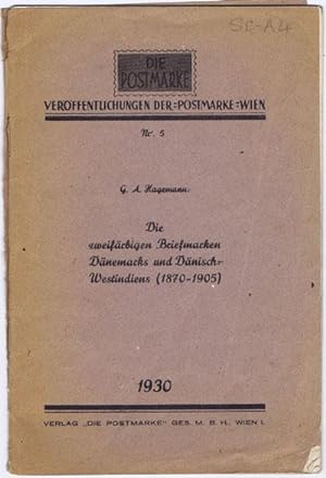 Image du vendeur pour Die Zweifarbigen Briefmarken Dänemarks und Dänisch Westindiens (1870 - 1905) mis en vente par Pennymead Books PBFA