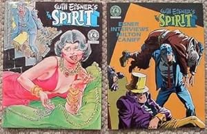 Image du vendeur pour Will Eisner's The SPIRIT Set/Lot of #33(February/1982) and #34(April1982) ** (Kitchen Sink Enterprises/Krupp Comic Works; Vintage Original B&W Comics Magazine); ** Octopus app; P'GELL app; P*S Magazine Years; Milton Caniff interview; mis en vente par Comic World