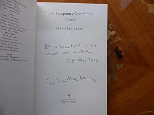 Immagine del venditore per The temporary Gentleman AS NEW SIGNED, LINED & PUBLICATION DAY DATED FIRST EDITION venduto da Welcombe Books