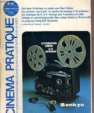 Bild des Verkufers fr REVUE - CINEMA PRATIQUE - N 151 - AVRIL/MAI 1977 - REVUE DES PROFESSIONNELS & AMATEUR DU FILM ETROIT & DE LA VIDEO. zum Verkauf von Le-Livre