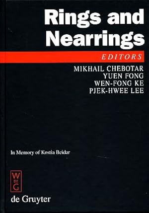 Rings and nearrings. Proceedings of the International Conference on Algebra, Tainan, Taiwan, Marc...
