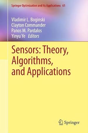 Seller image for Sensors: Theory, Algorithms, and Applications for sale by AHA-BUCH GmbH