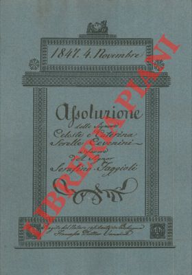 Assoluzione di un piccolo predio detto 'Il casetto' posto in Vado Comune di Monzuno.