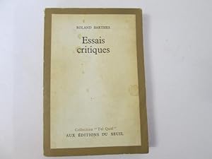 Seller image for ESSAIS CRITIQUES for sale by Goldstone Rare Books