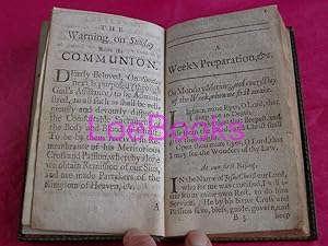 A WEEK'S PREPARATION FOR THE WORTHY RECEIVING OF THE LORD'S SUPPER AFTER THE WARNING OF THE WARNI...