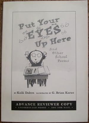 Bild des Verkufers fr Put Your Eyes Up Here - and Other School Poems zum Verkauf von Wordbank Books