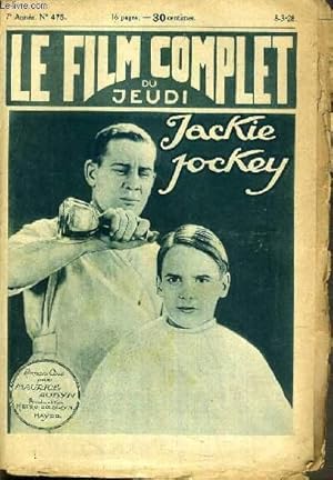 Seller image for JACKIE JOCKEY - LE FILM COMPLET DU JEUDI - 7me ANNEE - N475. for sale by Le-Livre