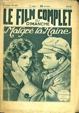 Seller image for MALGRE LA HAINE - LE FILM COMPLET DU DIMANCHE - 7me ANNEE - N467. for sale by Le-Livre