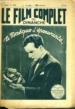 Seller image for LE MASQUE D'EPOUVANTE - LE FILM COMPLET DU DIMANCHE - 7me ANNEE - N473. for sale by Le-Livre