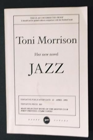 Seller image for Jazz for sale by Calm Water Books