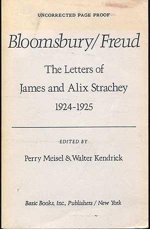Bild des Verkufers fr Bloomsbury/Freud: The Letters of James and Alix Strachey, 1924-1925 zum Verkauf von Between the Covers-Rare Books, Inc. ABAA