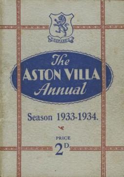 Bild des Verkufers fr Aston Villa Annual 1933-34 zum Verkauf von Sportspages