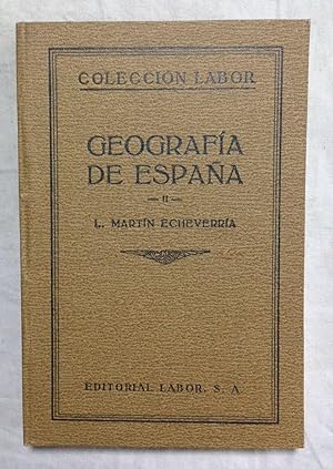 GEOGRAFIA DE ESPAÑA II: GEOGRAFIA REGIONAL. Col. Labor nº 145