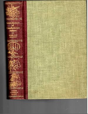 Seller image for BIBLIOGRAPHICAL STUDIES OF SEVEN AUTHORS OF CRAWFORDVILLE, INDIANA, LEW AND SUSAN WALLACE, MOURICE AND WILL THOMPSON, MARY HANNAH AND CAROLINE VIRGINIA KROUT AND MEREDITH NICHOLSON. for sale by Tintagel