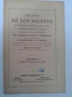 Imagen del vendedor de Solfeo de los solfeos. Nueva edicin de los Solfeos para voces de soprano de Enrique Lemoine y G. Carulli. Volumen 2A a la venta por Librera Ofisierra