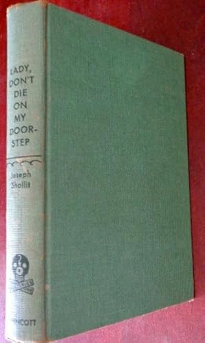 Seller image for Lady, Don't Die On My Doorstep for sale by Canford Book Corral