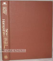 Image du vendeur pour NEW HAMPSHIRE, A BIBLIOGRAPHY OF ITS HISTORY mis en vente par Oak Knoll Books, ABAA, ILAB
