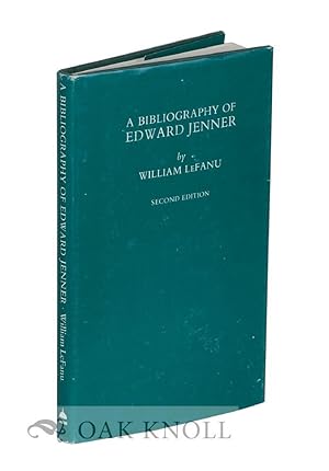 Image du vendeur pour BIBLIOGRAPHY OF EDWARD JENNER, 1749-1823.|A mis en vente par Oak Knoll Books, ABAA, ILAB