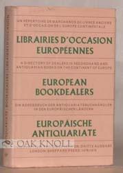 Seller image for EUROPEAN BOOKDEALERS, 1976-78 for sale by Oak Knoll Books, ABAA, ILAB