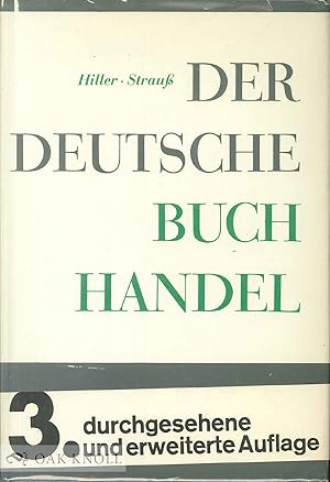 DEUTSCHE BUCHHANDEL, WESEN.GESTALT.AUFGABE