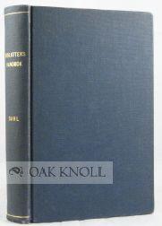 Immagine del venditore per BIBLIOTEKSHANDBOK, OVERSATT, BEARBETAD OCH MED BIDRAG AV SVENSKA FACKM venduto da Oak Knoll Books, ABAA, ILAB