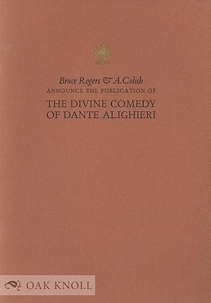 DIVINE COMEDY OF DANTE ALIGHIERI.|THE