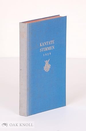 KANTATE STIMMEN 1929