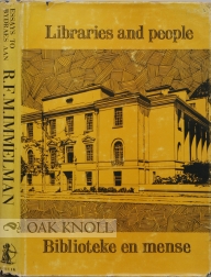 Imagen del vendedor de LIBRARIES AND PEOPLE a la venta por Oak Knoll Books, ABAA, ILAB