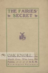 Seller image for FAIRIES' SECRET.|THE for sale by Oak Knoll Books, ABAA, ILAB