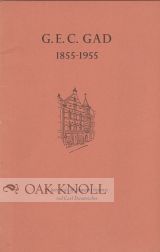 Seller image for G.E.C. GAD 1855-1955 for sale by Oak Knoll Books, ABAA, ILAB