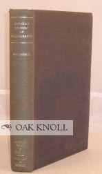 Seller image for ESDAILE'S MANUAL OF BIBLIOGRAPHY for sale by Oak Knoll Books, ABAA, ILAB