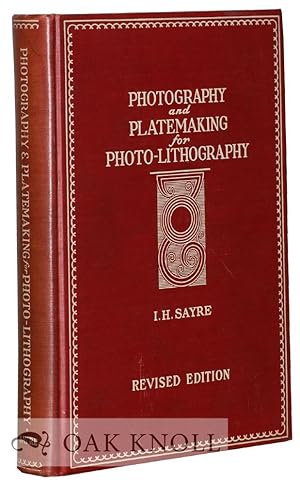 Seller image for PHOTOGRAPHY AND PLATEMAKING FOR PHOTO-LITHOGRAPHY for sale by Oak Knoll Books, ABAA, ILAB