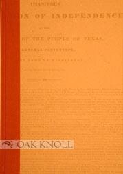TEXFAKE, AN ACCOUNT OF THE THEFT AND FORGERY OF EARLY TEXAS PRINTED DOCUMENTS
