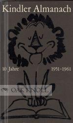 Bild des Verkufers fr ALMANACH: ZEHN JAHRE zum Verkauf von Oak Knoll Books, ABAA, ILAB
