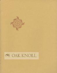 Bild des Verkufers fr GOUDY IN RHYME zum Verkauf von Oak Knoll Books, ABAA, ILAB