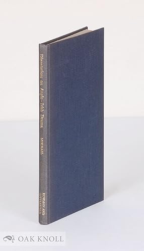 Seller image for DISSERTATIONS ON ANGLO-IRISH DRAMA, A BIBLIOGRAPHY OF STUDIES 1870-1970 for sale by Oak Knoll Books, ABAA, ILAB