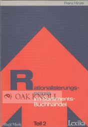 Image du vendeur pour RATIONALISIERUNGSPRAXIS IM SORTIMENTSBUCHHANDEL mis en vente par Oak Knoll Books, ABAA, ILAB