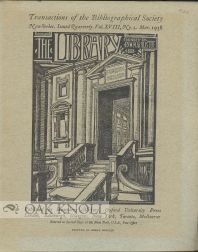 Imagen del vendedor de ENGLISH NEWSBOOKS, 1620-1641".|" a la venta por Oak Knoll Books, ABAA, ILAB