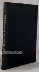 Imagen del vendedor de BIBLIOGRAPHICAL PROCEDURES & STYLE A MANUAL FOR BIBLIOGRAPHERS IN THE LIBRARY OF CONGRESS a la venta por Oak Knoll Books, ABAA, ILAB