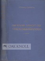 Seller image for WAHRE GESICHT DES VERLAGSBUCHHANDELS.|DAS for sale by Oak Knoll Books, ABAA, ILAB
