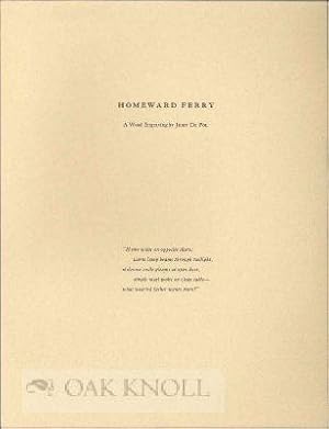 Seller image for HOMEWARD FERRY for sale by Oak Knoll Books, ABAA, ILAB