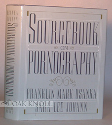 Seller image for SOURCEBOOK ON PORNOGRAPHY for sale by Oak Knoll Books, ABAA, ILAB