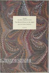 Seller image for BRITISH LIBRARY IN THE 1990S.|THE for sale by Oak Knoll Books, ABAA, ILAB